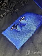 img 1 attached to DiBanGu Men'S Woven Silk Necktie And Pocket Square Set - Solid Color Tie With Handkerchief For Formal Events review by Benjamin Robinson