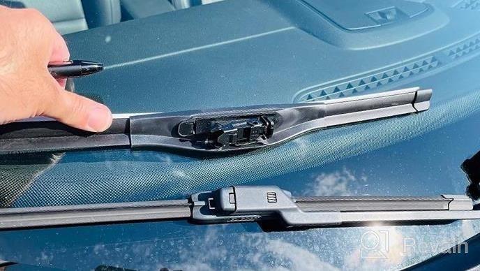 img 1 attached to Upgrade Your Car'S Visibility With TRICO Diamond 28 Inch And 14 Inch Windshield Wiper Blades - Pack Of 2 (25-2814) review by Pop Henneghan