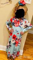 img 1 attached to Stylish Floral Maxi Dress With Pockets For Girls Aged 5-13 Years By Storeofbaby review by Marco Maurer
