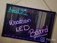 img 1 attached to Create Artistic Masterpieces With Woodsam'S Erasable LED Drawing Board + 8 Fluorescent Markers review by Sameer Harder