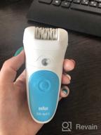 img 3 attached to Braun 5-511 Silk-epil 5 Wet & Dry epilator with starter cap, white/blue review by Pin Mu Lin ᠌