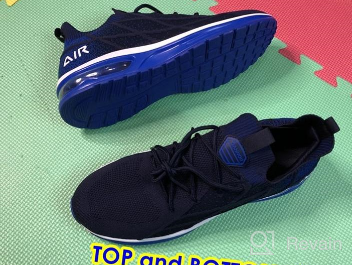 img 1 attached to Experience Comfort and Style with AiEles Running Athletic Walking Sneakers review by Craig Waters