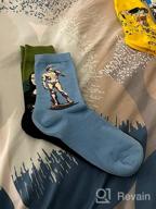 img 1 attached to Women'S Funny Combed Cotton Socks Packs By WeciBor review by Julpikz Bellemy