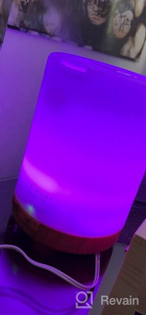 img 1 attached to Revitalize Your Home With ASAKUKI 300ML 5-In-1 Essential Oil Diffuser And Natural Humidifier With LED Light And Safety Features review by Tim Bunker