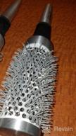 img 1 attached to Cricket Centrix Alumilite 43Mm Ceramic Barrel Hairbrush For All Hair Types - Perfect For Blow Drying, Curling And Styling, Anti-Static And Anti-Frizz. review by Ronnie Dabolt