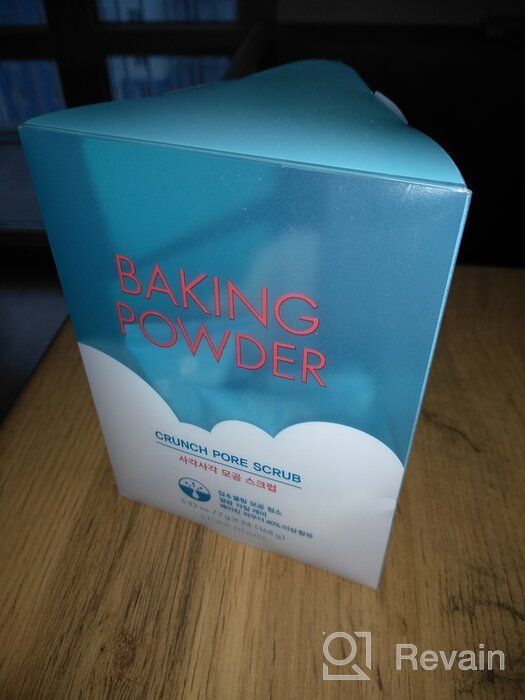 img 1 attached to Etude Baking Powder Crunch Pore Scrub for narrowing pores with soda in pyramids, 7 g review by Ada Nowak ᠌