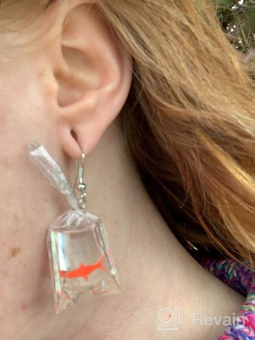 Fish in a Bag Earrings –