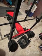 img 1 attached to 550Lbs Adjustable Squat Rack Stand, Barbell Rack, Bench Press Home Gym Weight Rack Stand By BangTong&Li review by Govindarajan Diepenbrock