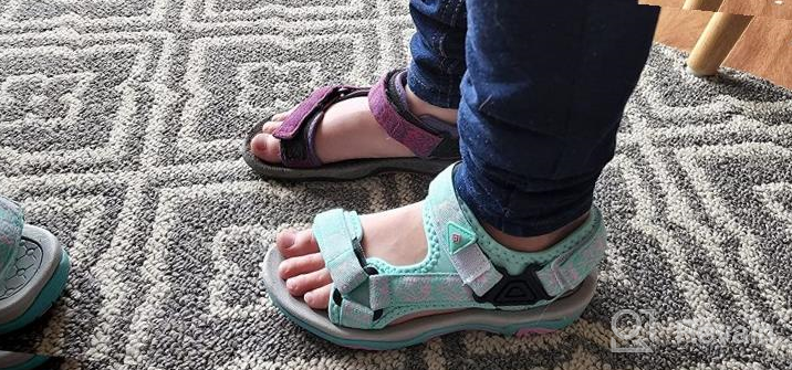 img 1 attached to DREAM PAIRS Kids Adjustable Straps Summer Sandals – Lightweight & Adventurous (Toddler/Little Kid/Big Kid) review by Jesse Nell