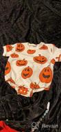 img 1 attached to Get Your Little Pumpkin Ready For Halloween With Our Oversized Pumpkin Sweatshirt Romper Onesie For Baby Girls And Boys review by Kurt Ahui