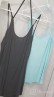 img 1 attached to Turn Up The Heat With Tobrief Women'S Backless Cami Tank Top review by Kyle Collins