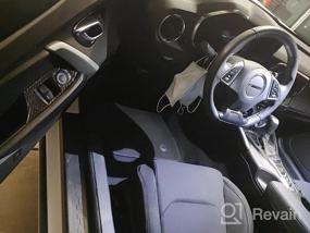 img 6 attached to 2 шт., углеродное волокно, стеклоподъемник, переключатель, отделка для Chevrolet Camaro 2017-2020, аксессуары Keptrim