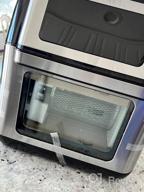 img 1 attached to CROWNFUL Smart Air Fryer, 10.6 Quart Large WiFi Convection Toaster Oven Combo With Rotisserie & Dehydrator, Works With Alexa & Google Assistant, Accessories And Online Cookbook Included review by Lance Jenkins
