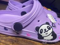 img 1 attached to Cute Cartoon Kids Garden Shoes - Quick-Dry Slides For Boys And Girls review by Stephanie Davis