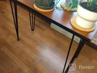 img 1 attached to 4PCS SMARTSTANDARD 28" Metal Hairpin Coffee Table Legs - Industrial Home DIY Projects For Furniture, Bench, Desk & More review by Jerome Pernell