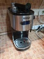 img 1 attached to Coffeemaker Kitfort KT-740, black review by Barbara Lenard ᠌