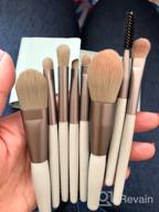 img 1 attached to 💄 Professional Makeup Brush Set in Case - 8-Piece High-Quality Makeup Brushes review by Anastazja Chteinman ᠌