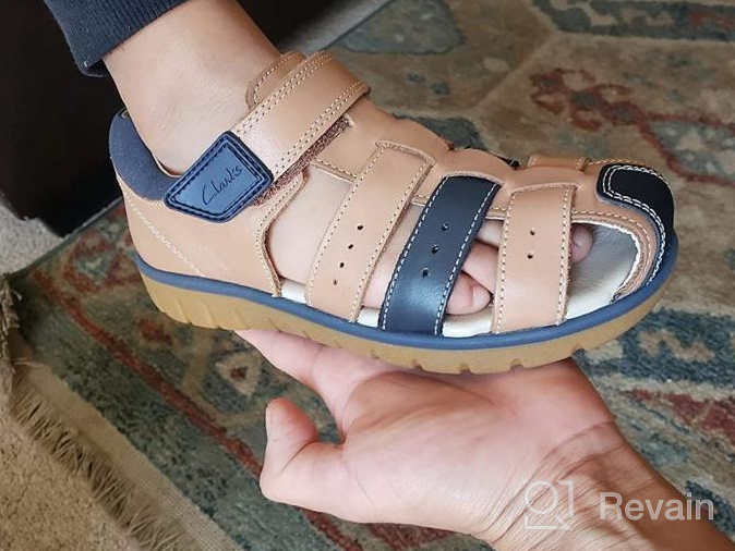 img 1 attached to 👟 Clarks Kids' Unisex Fisherman Sandal review by Jared Surabhi