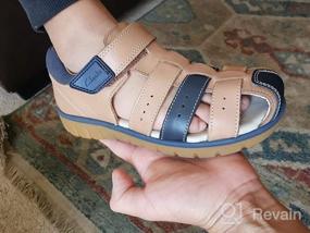 img 6 attached to 👟 Рыбацкий сандалии Clarks Kids' Unisex