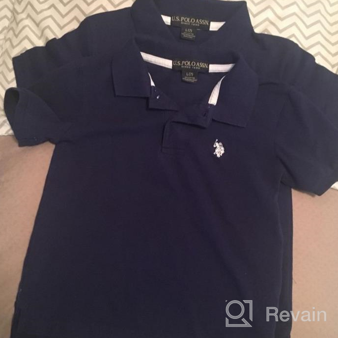 img 1 attached to Classic Heather Tops, Tees & Shirts for Boys by U.S. Polo Assn review by Robert Worlds