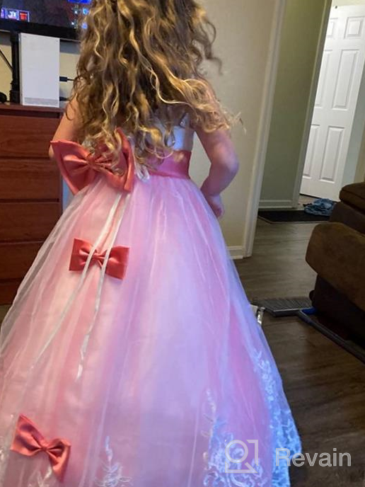 img 1 attached to Discover Stunning WDE Princess 👸 Girls Pageant Dresses for Your Little Girls review by Doug Ellingson