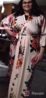 img 1 attached to BABEYOND Kimono Robe Plus Size Long Floral Satin Robes Plus Size Kimono Cover Up Loose Cardigan Top Bachelorette Party Robe review by Michael Ghosh