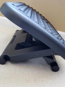 img 8 attached to Work In Comfort With HUANUO Adjustable Under Desk Footrest At Home Or Office