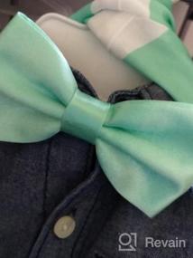 img 6 attached to 👔 Timeless Style: Classic Pre Tied Bow Tie House Boys' Accessories for the Perfect Bow Tie Look