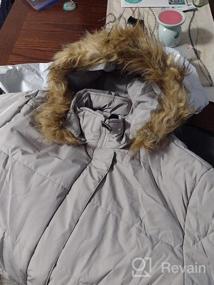 img 5 attached to Женское зимнее пальто FARVALUE: утепленная пуховая куртка со съемным меховым капюшоном, теплая и уютная