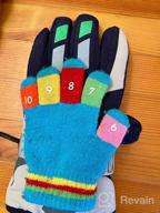 img 1 attached to 🧤 Winter Gloves for Toddlers - Adjustable, Momoon Boys' Accessories to Keep Warm in Cold Weather review by Jason Bollinger