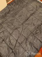img 1 attached to Stay Comfy And Dry With Forceatt Double Sleeping Bag For 2 Person Use In 3 Seasons - Perfect For Outdoor, Hiking, Camping Adventures. review by Josh Lewis