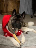 img 1 attached to Dog Hoodie For Large Dogs, Warm Dog Sweater Dog Winter Sweatshirt For Medium To Large Dog, Red 5XL review by Tanya Samuel