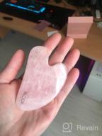 img 2 attached to Bloor massager scraper guasha heart pink review by Aneta Ogrodniczek ᠌