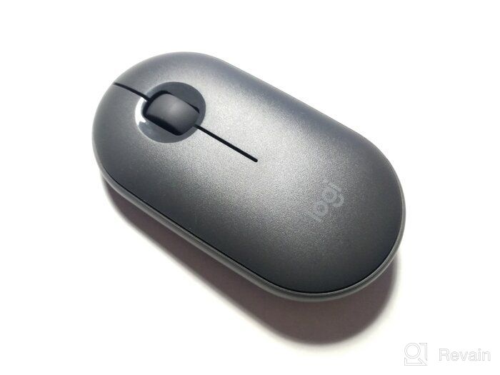 img 1 attached to Wireless Bluetooth Graphite 🖱️ iPad Mouse - Logitech Pebble i345 review by Kiyoshi Tada ᠌