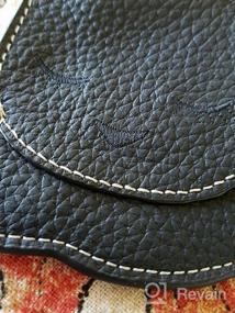 img 6 attached to 👸 Womens Leather Shape Pendant - QZUnique
