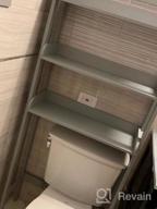 img 1 attached to Espresso Bathroom Spacesaver - UTEX Over-The-Toilet 3-Shelf Organizer review by Yiorgos Reynolds
