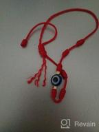 img 1 attached to 6 Pieces Adjustable Evil Eye Red Bracelets - Kont Bracelets review by Brian Nelson