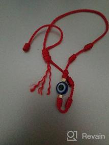 img 7 attached to 6 Pieces Adjustable Evil Eye Red Bracelets - Kont Bracelets