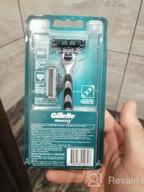 img 2 attached to Gillette Mach3 Reusable Shaving Razor UEFA Champions League Grey/Black review by Sai A Nyi ᠌