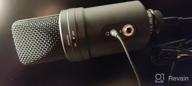 img 1 attached to 🎤 Samson G-Track Pro Professional USB Condenser Microphone: High Quality Audio Recording with Audio Interface in Sleek Black Design review by Li Kai ᠌