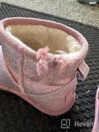 img 1 attached to Cozy and Stylish Winter Shoes: DREAM PAIRS Toddler Boys Girls Faux Fur Lined Ankle Snow Boots for Kids review by Kenneth Broszko