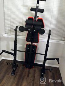 img 5 attached to Get Fit With OppsDecor Adjustable Weight Bench Set - Perfect For Home Gym Workouts