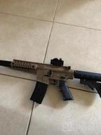 img 1 attached to Feyachi RDS-25 Red Dot Sight: 4 MOA Micro Rifle Scope With 1 Inch Riser Mount review by John Ruelas