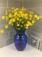 img 1 attached to Add Vibrant Yellow Daffodils To Your Space With Foraineam'S Artificial Flower Bundles - Perfect For Indoor And Outdoor Decorating! review by Todd Stone