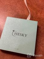 img 1 attached to CHESKY 14k Gold Plated Dainty Pearl Choker: Minimalist Necklace for Women review by Shawn Mcfee
