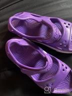 img 1 attached to 👶 Crocband Sandal Toddler Boys' Shoes - Crocs Unisex Footwear review by Justin Rashid