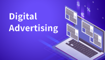 Logotipo de digital advertising