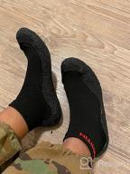 img 1 attached to WHITIN Minimalist Barefoot Sock Shoes: Non Slip Water Shoes for Women & Men - Multi-Purpose & Ultra Portable review by Daveon Jumps