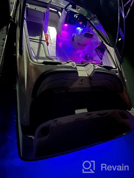 img 1 attached to ⚓️ BASIKER BS4 Marine LED Boat Light (3000LM 84LED, 180°) - For Cruise Ships, Yachts, Boats, Sailboat, Pontoon, Transom | Blue, IP68, Air/Waterproof, Surface Mount | 316 Stainless Steel, 10-36V review by Steve Snyder