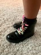 картинка 1 прикреплена к отзыву Cерия носков с встречным отворотом для девочек EPEIUS - безшовные хлопковые носки в школьную форму - набор из 6 - идеальны для детей, мальчиков от Laura Peterson